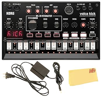 Amazon.com: Korg Volca Kick Analogue Kick Generator Bundle